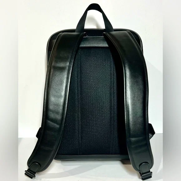 Michael Kors Black Leather Backpack $180